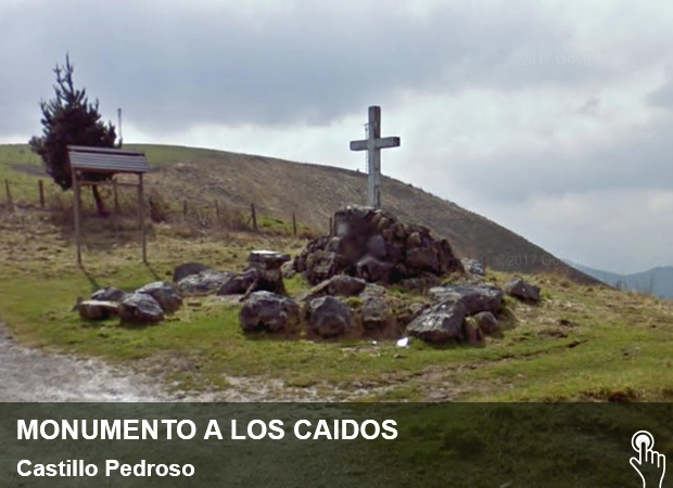 Patrimonio Cultural Monumento a los caidos en la Guerra Civil Española Castillo Pedroso